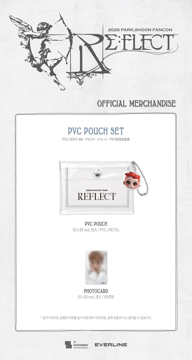 PARK JI HOON - [RE:FLECT] (2026 FANCON MD PVC POUCH SET