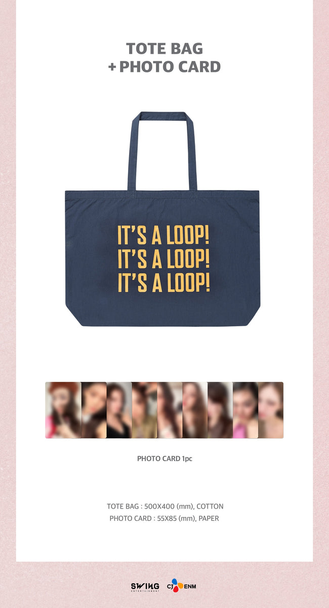 I.O.I - [LOOP] (2026 Concert Tour OFFICIAL MD TOTE BAG