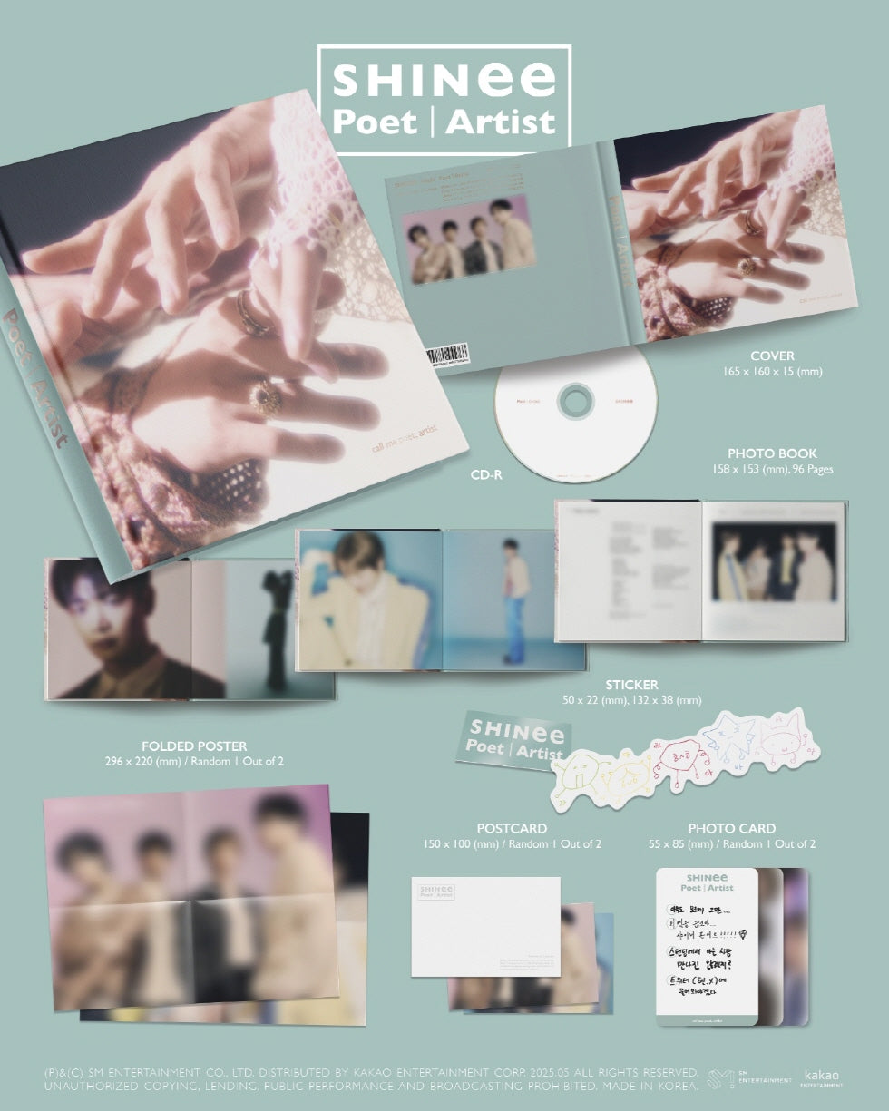 * Album specifications (final) - Cover: 1 type / 165*160*15mm - Photobook: 96p / 1 type - CD-R: 1 type - Grounding poster:...