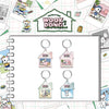 LEE DONG WOOK - [WOOKDONG'S HOME SWEET HOME] MD HOUSE KEYRING