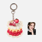 (PRE-ORDER) JIWOO - [ARTIST BIRTHDAY] OFFICIAL MD CROCHET MINI CAKE KEYRING