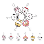 STAYC - [ONLY 4 SWITH] 4TH ANNIVERSARY MD MAGNET PLUSH KEYRING