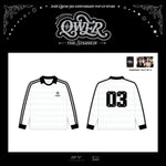 (PRE-ORDER) QWER - [THE STAR SIGN] 3RD ANNIVERSARY POP-UP MD LONG SLEEVE T-SHIRT