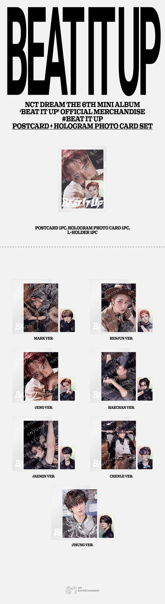 NCT DREAM Beat It Up MD ランダムトレカ チソン RANDOM TRADING CARD SET - NCT DREAM The 6th Mini Album [Beat It Up