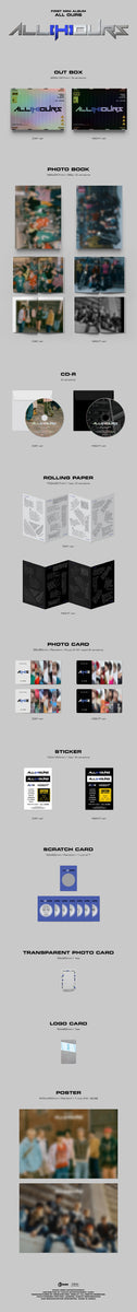 ALL(H)OURS - [ALL OURS] (1st Mini Album RANDOM Version
