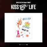 (PRE-ORDER) KISS OF LIFE - [SWEAT] 3rd single POP-UP MD TATTOO STICKER