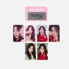 TAEYEON - [The TENSE] 2025 CONCERT OFFICIAL MD FORTUNE SCRATCH CARD SET