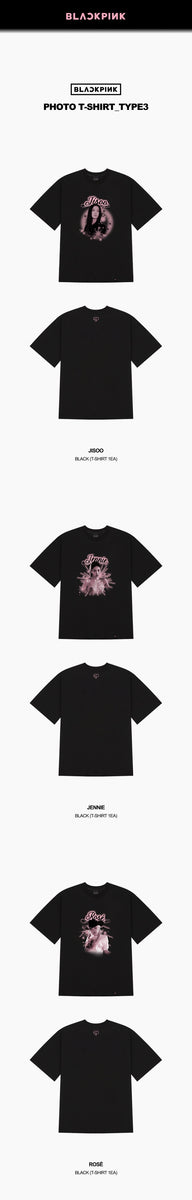 BLACKPINK - [JUMP POPUP] OFFICIAL MD PHOTO T-SHIRT TYPE3