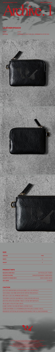 WOODZ スンヨン レザーポーチ MD Archive.1 WOODZ - [Archive. 1] (2026 WORLD TOUR OFFICIAL MD LEATHER POUCH