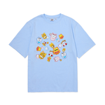 LE SSERAFIM - [FIM'S CLUB X EARP EARP] OFFICIAL MD S/S T-SHIRT (sky blue)