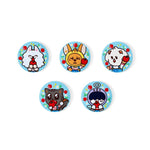 TXT - [Hey! APPUL] PPULBATU OFFICIAL MD Embroidery Can Badge