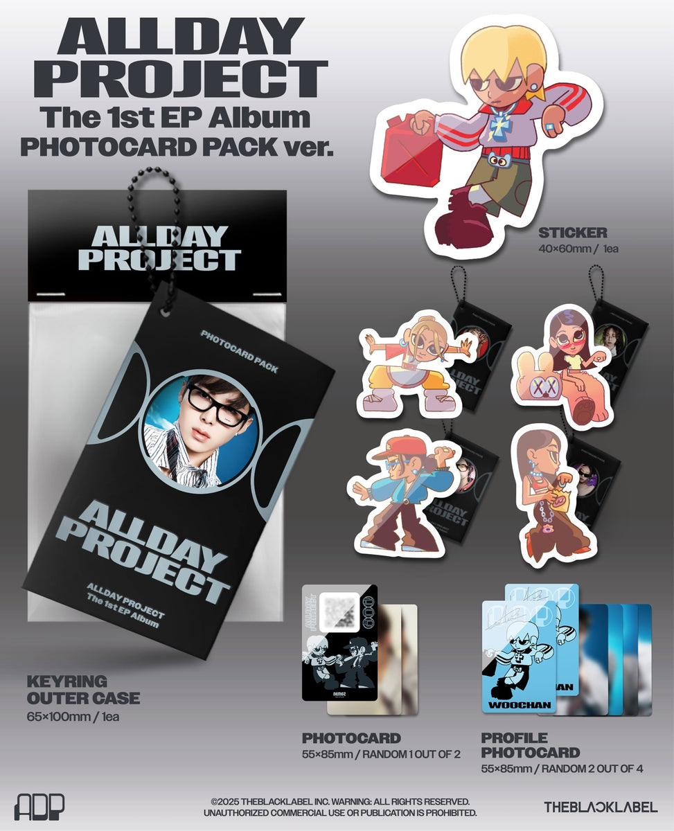ALLDAY PROJECT - [ALLDAY PROJECT] 1st EP Album PHOTOCARD PACK