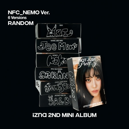 izna - [NOT JUST PRETTY] 2nd Mini Album NFC NEMO MAI Version