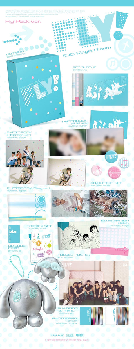 Fly Pack ver IDID Single Album ヨンフン　コンプ IDID - [FLY!] Single Album FLY PACK (LIMITED) Version – kpopalbums.com