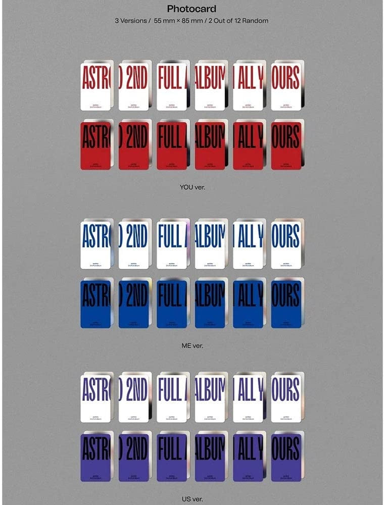 Astro - [All Yours] (2nd Album 3 Version SET) – kpopalbums.com
