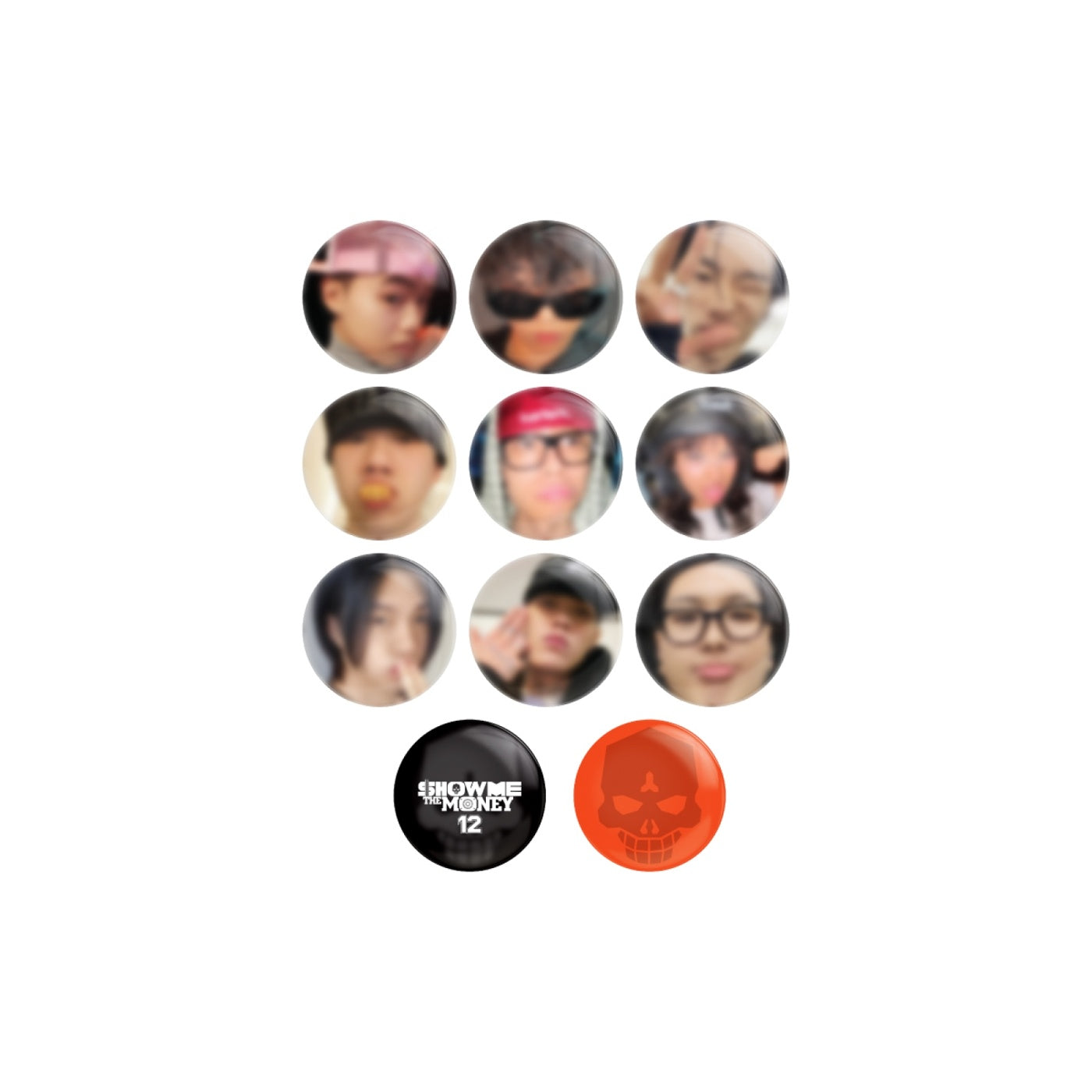 SHOW ME THE MONEY 12] (POP-UP STORE MD PIN BUTTON SET