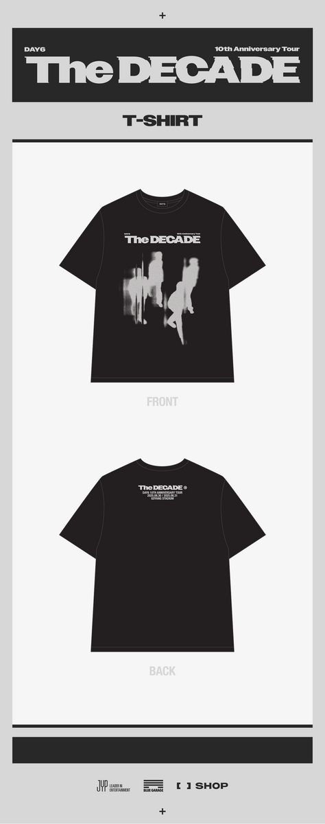DAY6 - [THE DECADE] (OFFICIAL MD T-SHIRT) – kpopalbums.com