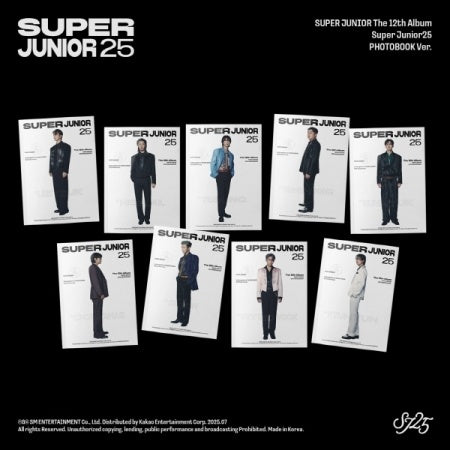 SUPER JUNIOR - [SUPER JUNIOR25] 12th Album PHOTOBOOK KYUHYUN