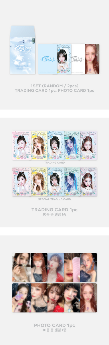 Red Velvet - [Cosmic] MD RANDOM TRADING CARD SET (B VER