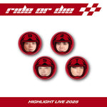 (PRE-ORDER) HIGHLIGHT - [RIDE OR DIE] LIVE 2025 MD SOFT PIN BUTTON SET