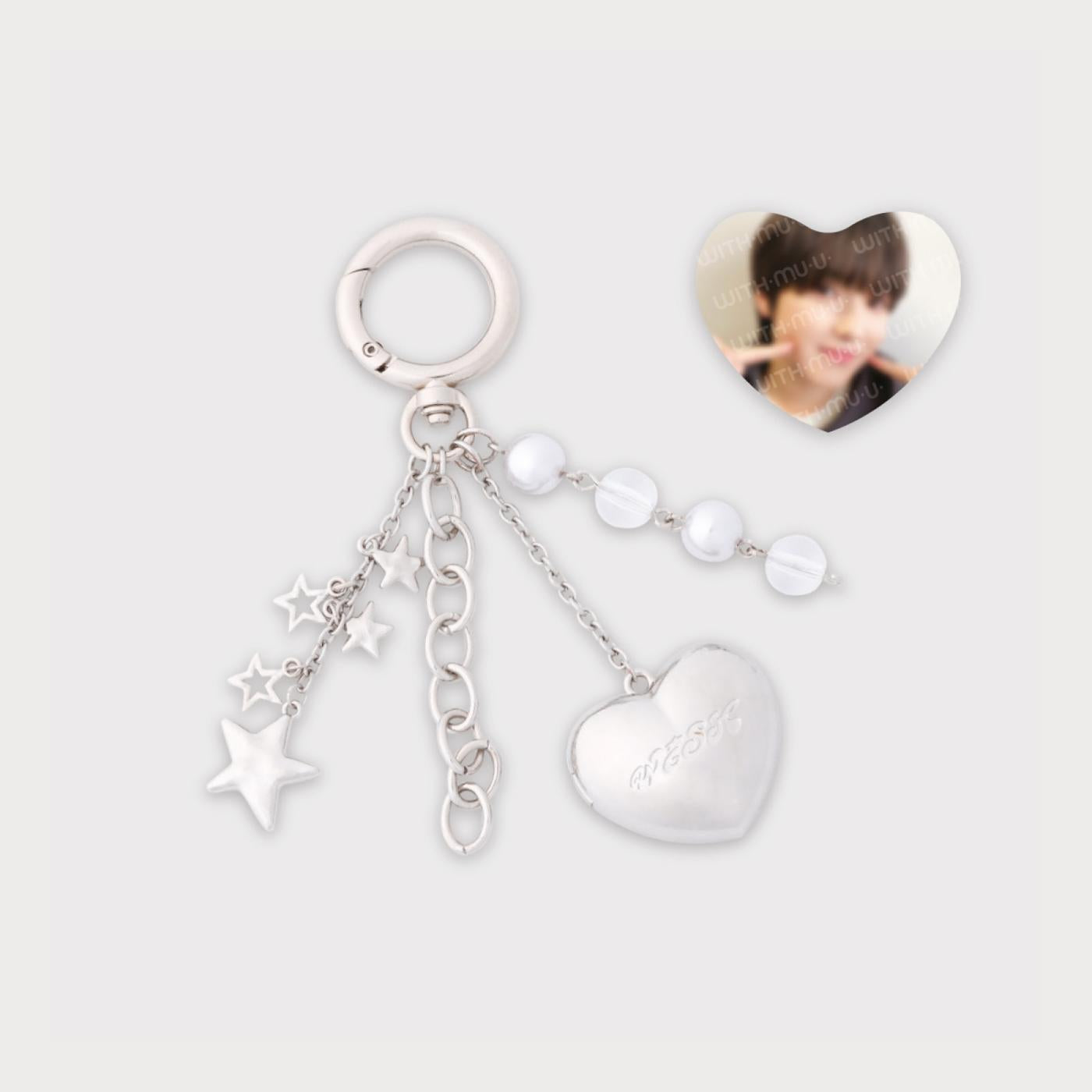 NCT WISH - [LET'S GO STEADY] 2024 2ND OFFICIAL MD HEART PENDANT