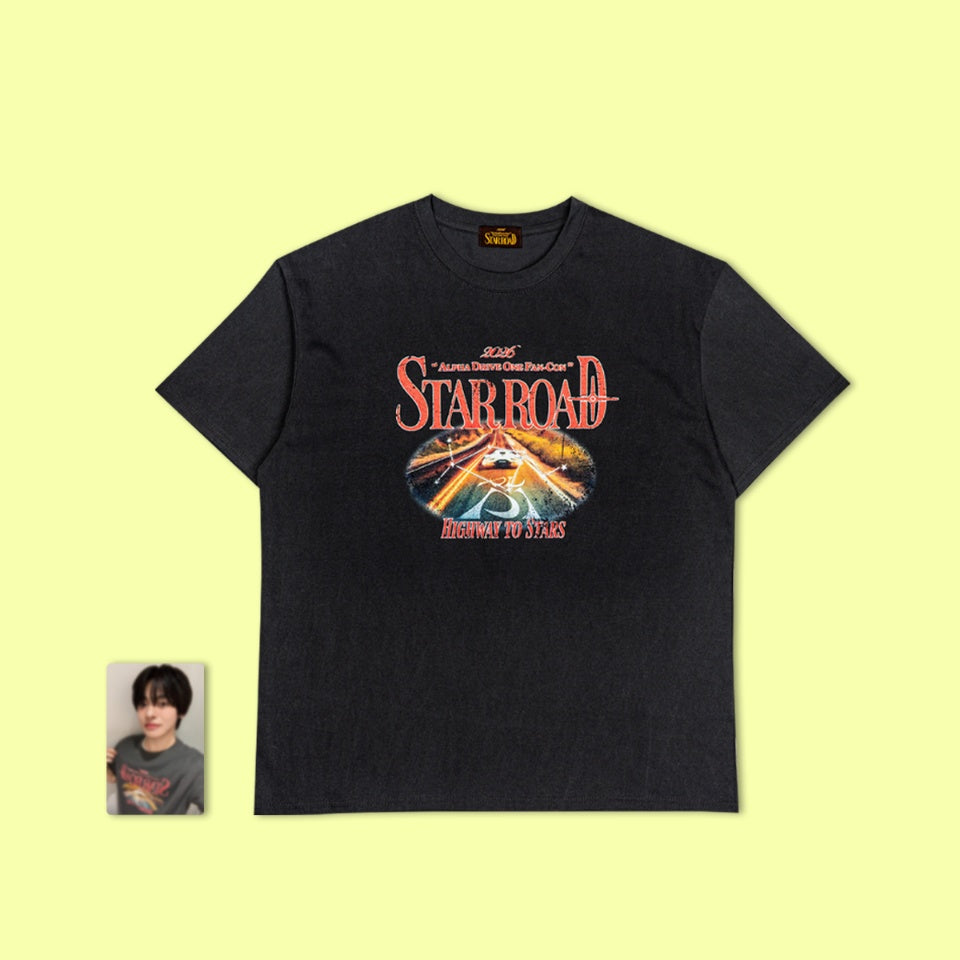 ALD1 サンウォン ファンコン MD Tシャツ ALPHA DRIVE ONE - [STAR ROAD] (2026 Fan-Con Tour MD VINTAGE T