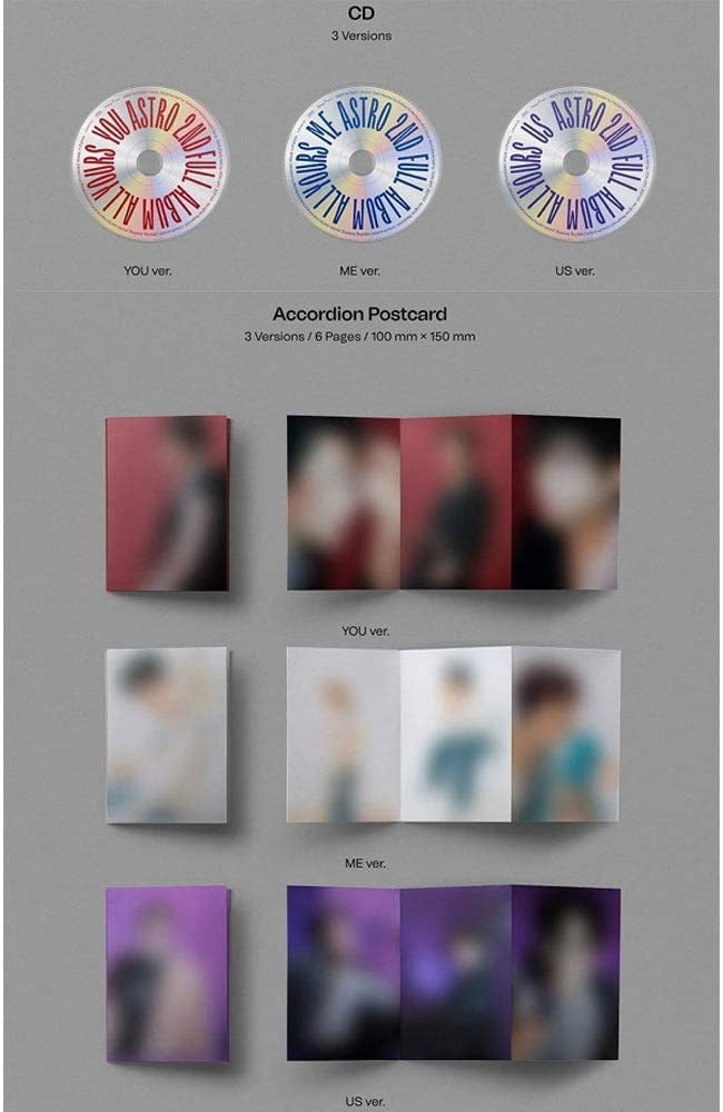 Astro - [All Yours] (2nd Album 3 Version SET) – kpopalbums.com
