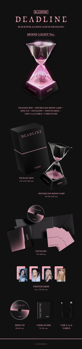 BLACKPINK - [DEADLINE] 3rd Mini Album MOOD LIGHT Version