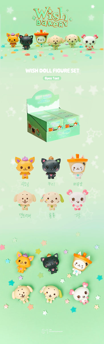 NCT WISH - [WISH BAKERY] (OFFICIAL MD WISH DOLL FIGURE SET