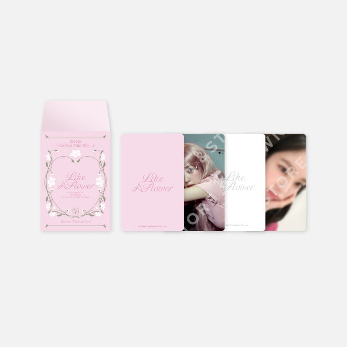 IRENE - [LIKE A FLOWER] OFFICIAL MD RANDOM TRADING CARD