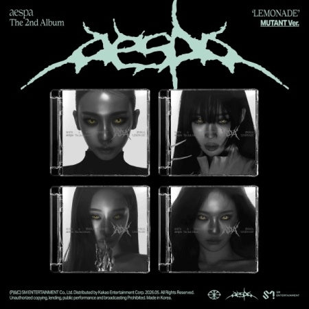 aespa - [LEMONADE] 2nd Album MUTANT GISELLE Version – kpopalbums.com