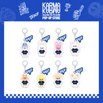 (PRE-ORDER) Stray Kids - [KARMA] POP-UP STORE MD SKZOO YINYANG KEYRING
