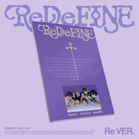 CRAVITY - [ReDeFINE] 8th Mini Album Re Version – kpopalbums.com