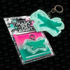 LE SSERAFIM - [MADE MY NIGHT] 2nd Single Album GLOW CLICKER KEYCHAIN MINT Version