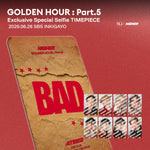 (PRE-ORDER) ATEEZ - [GOLDEN HOUR : Part.4 BAD] TIME PIECE MD PHOTO CARD (GLOSSY) + CASE