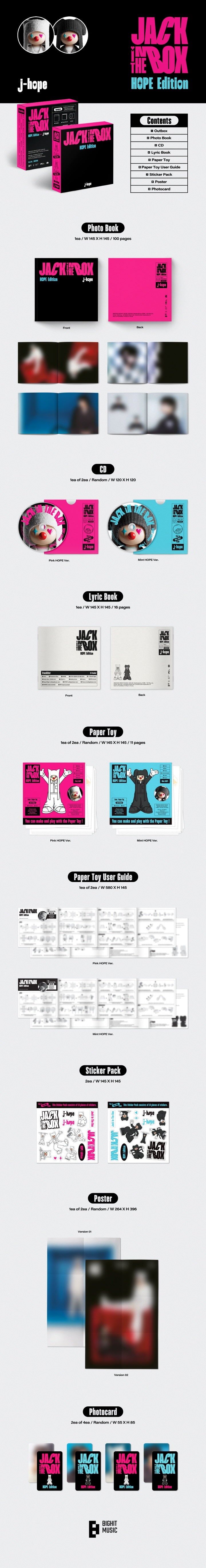 j-hope - [Jack In The Box] (HOPE Edition) – kpopalbums.com