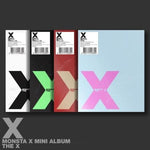 (LUCKY DRAW) MONSTA X - [THE X] 13th Mini Album 4 Version SET