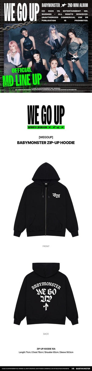 BABYMONSTER - [WEGOUP] OFFICIAL MD ZIP-UP HOODIE