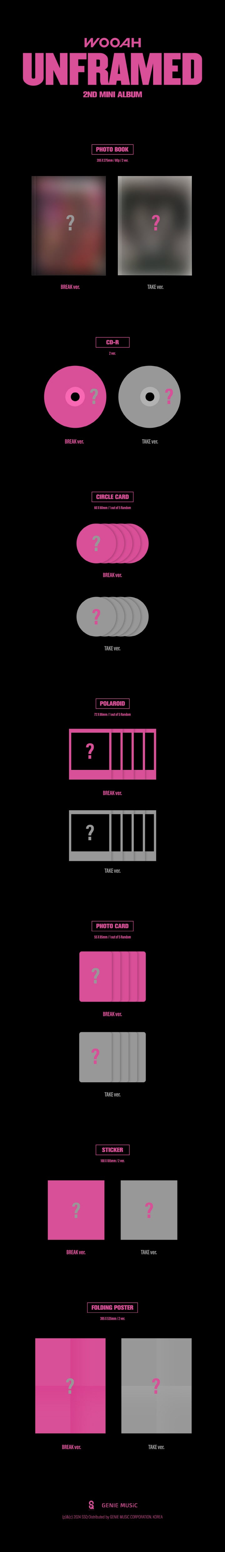 woo!ah!のTHE 2ND SINGLE ALUBUM woo!ah! - The 2nd Single Album: QURIOUS (Individual Concept