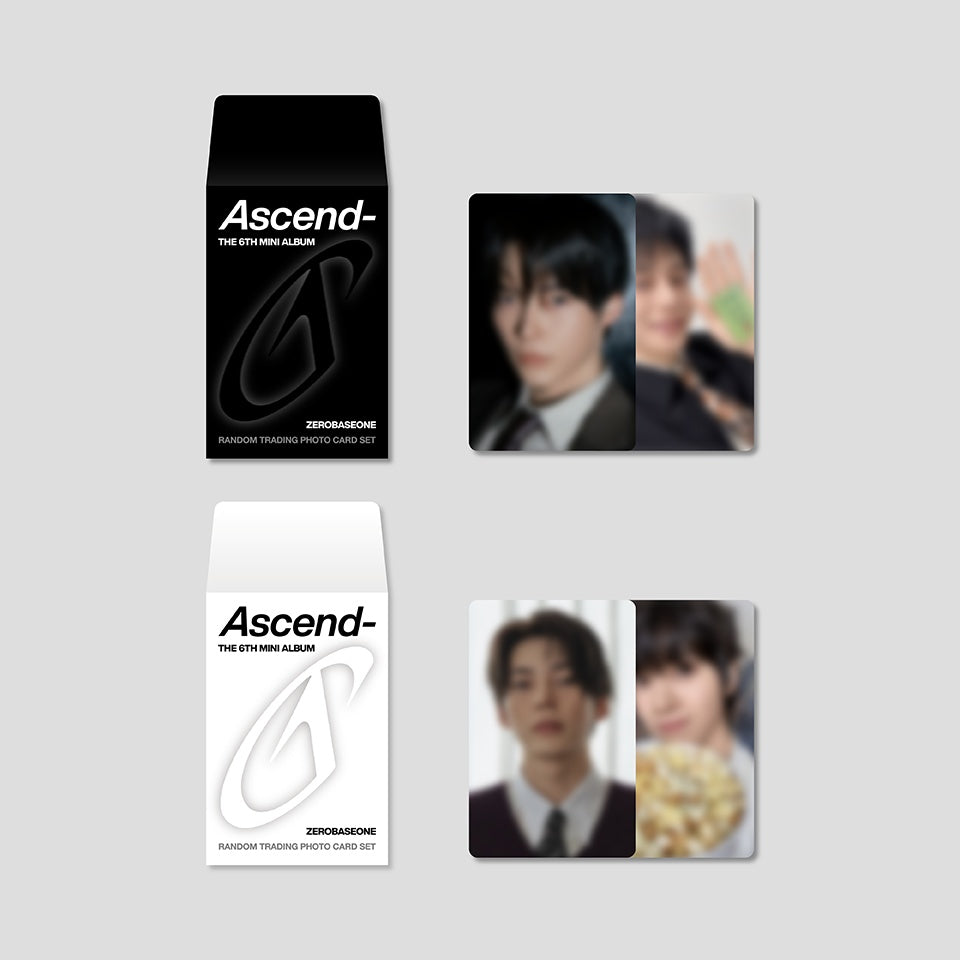 ZEROBASEONE - [Ascend-] (6th Mini Album OFFICIAL MD TRADING PHOTO