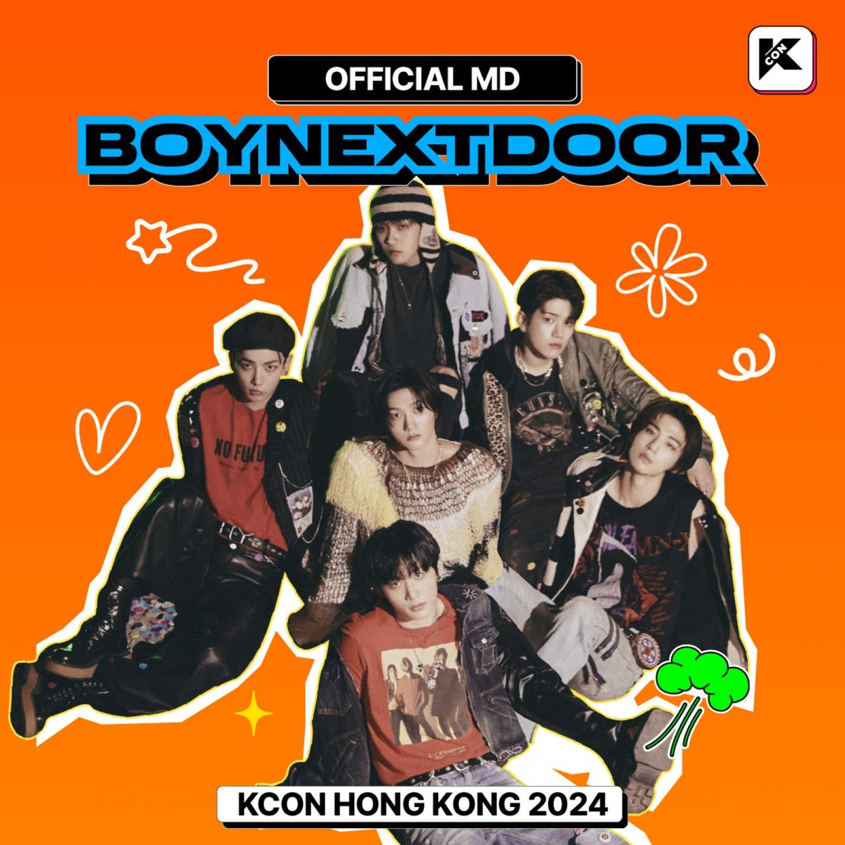 BOYNEXTDOOR KCON HONG KONG 2024 OFFICIAL MD Kpopalbums boynextdoor-kcon-hong-kong-2024-official-md-kpopalbums