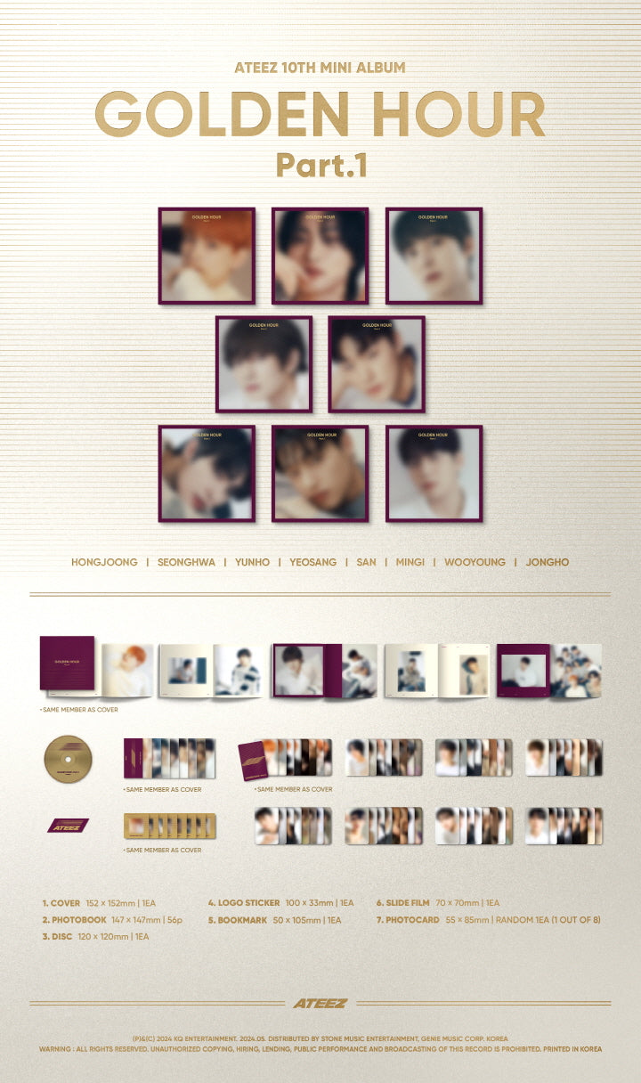 - ATEEZ, with its unstoppable momentum, creates winds that head further afield. - The first story of the [GOLDEN HOUR] ser...