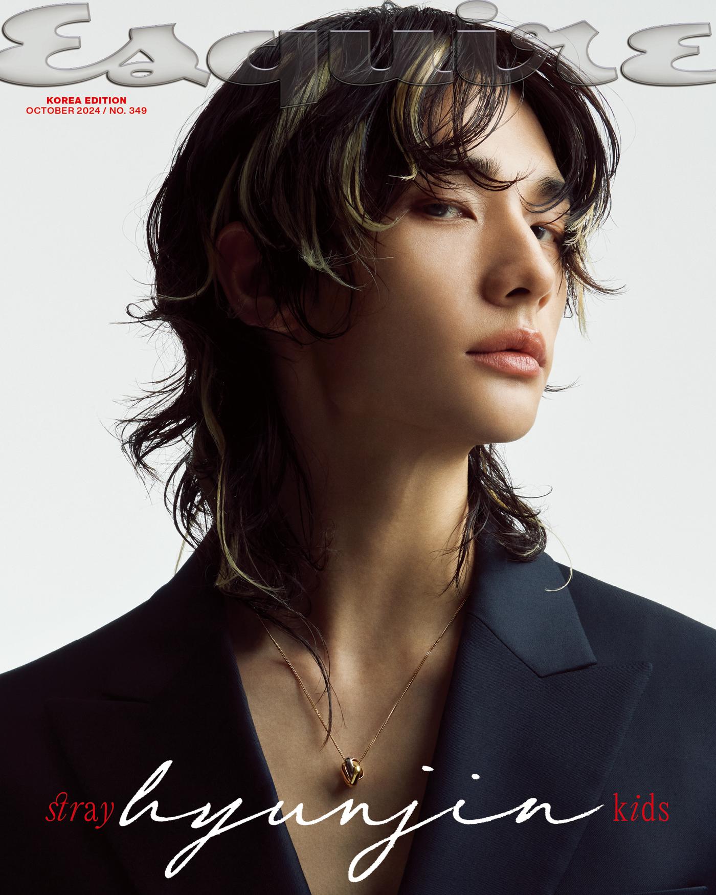 B.I　ハンビン　Esquire 写真集　2024 hype up ESQUIRE - 2024.10 STRAY KIDS HYUNJIN B Type – kpopalbums.com