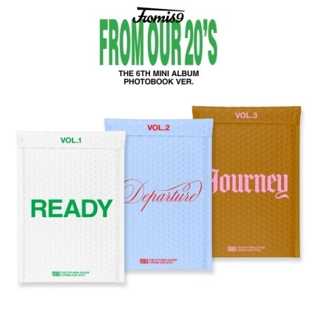 fromis_9 - [FROM OUR 20's] 6th Mini Album PHOTOBOOK 3 Version SET