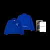 TAEYANG - [QUINTESSENCE] 4th Album OFFICIAL MD BLUE CANVAS JACKET SET