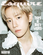 (PRE-ORDER) esquire - 2025.10 BAEKHYUN A Type