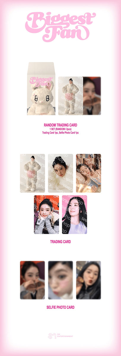 アイリーン　Biggest Fan 特典トレカまとめ11枚 IRENE - [Biggest Fan] (OFFICIAL MD RANDOM TRADING CARD