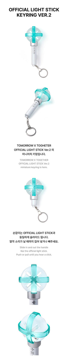 TXT - [Official Light Stick Keyring Ver.2] – kpopalbums.com
