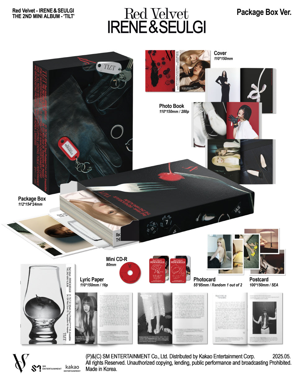 *Album specifications (final) - Package box: 1 type - Photobook: 288p - Mini CD-R: 1 type - Postcards: 5 types inserted - ...