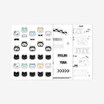 (PRE-ORDER) ITZY - [TUNNEL VISION] 3RD WORLD TOUR OFFICIAL MD LIGHT RING CUSTOM STICKER SET